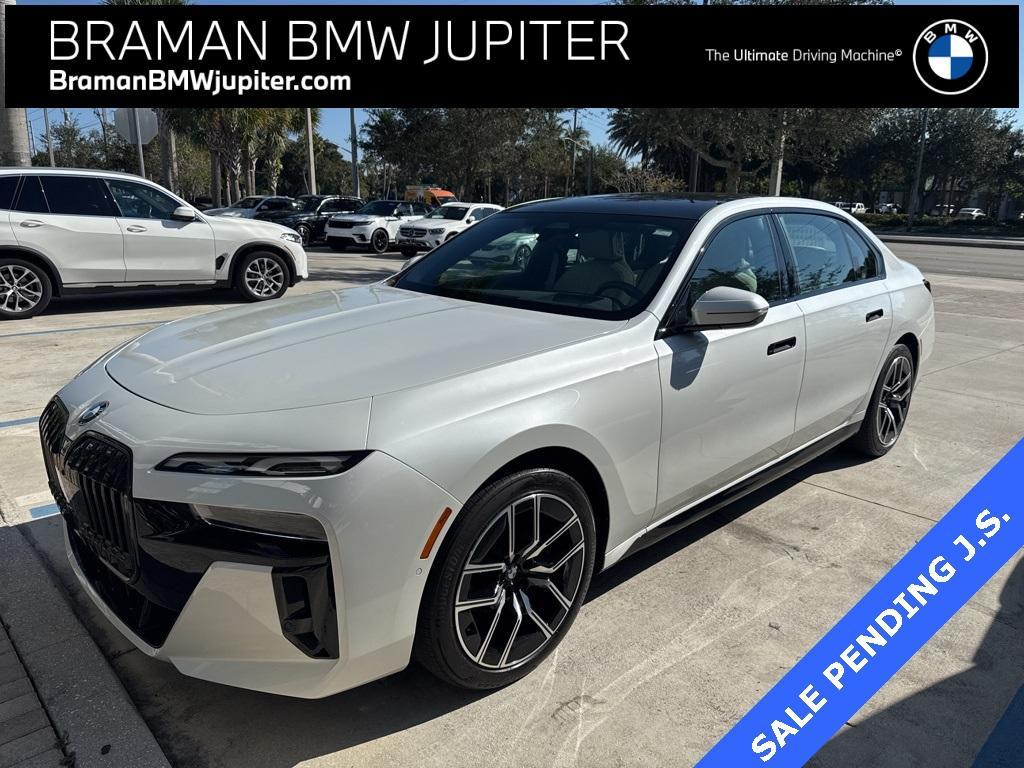 used 2025 BMW 740 car, priced at $82,995
