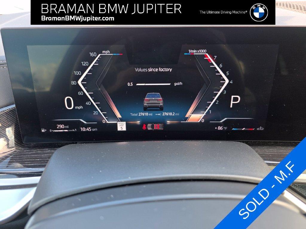 used 2025 BMW X7 car, priced at $71,698