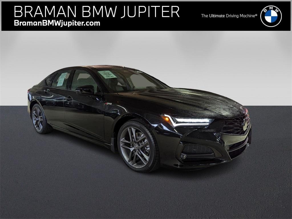 used 2025 Acura TLX car, priced at $43,500