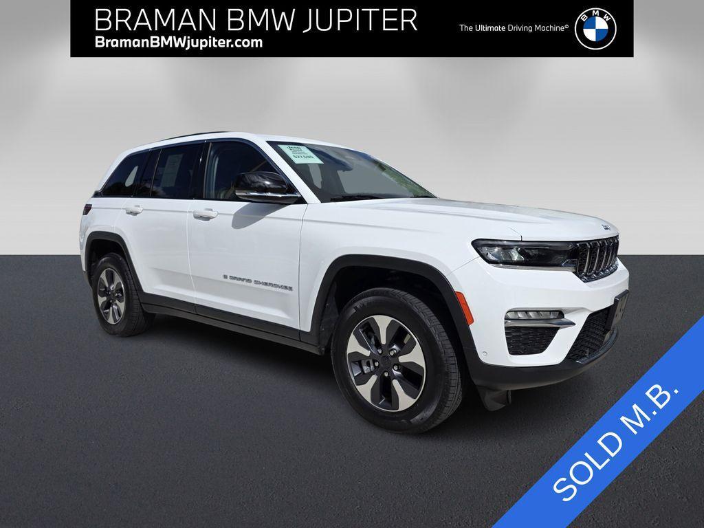 used 2022 Jeep Grand Cherokee 4xe car, priced at $22,400