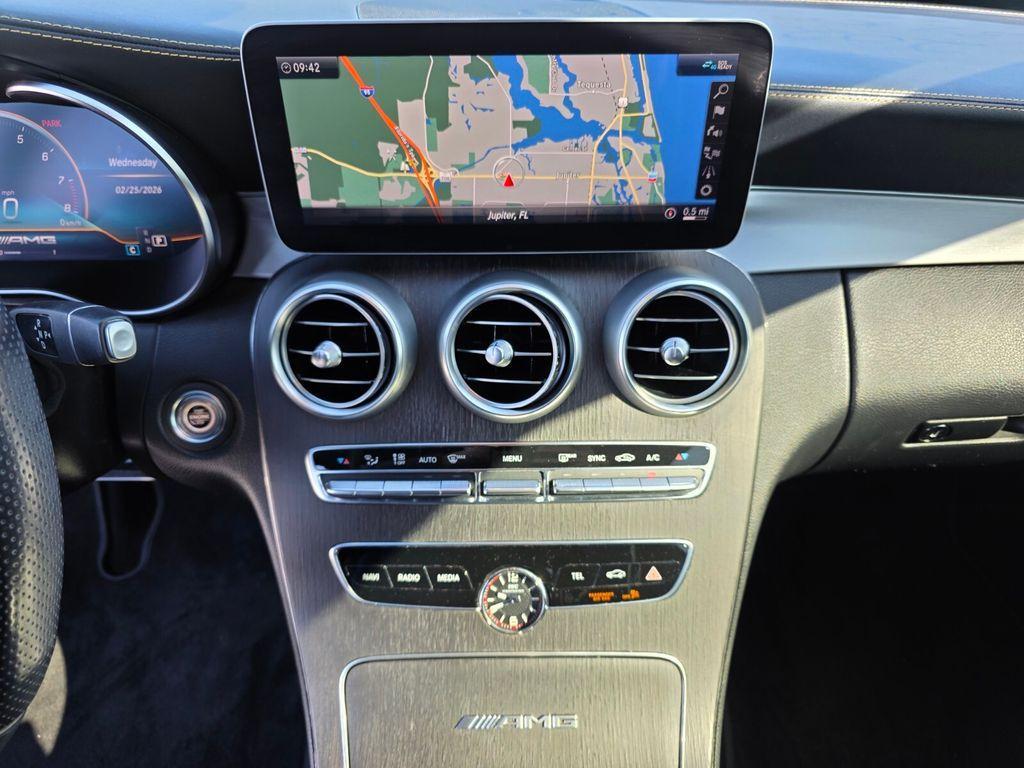 used 2021 Mercedes-Benz AMG C 63 car, priced at $59,995