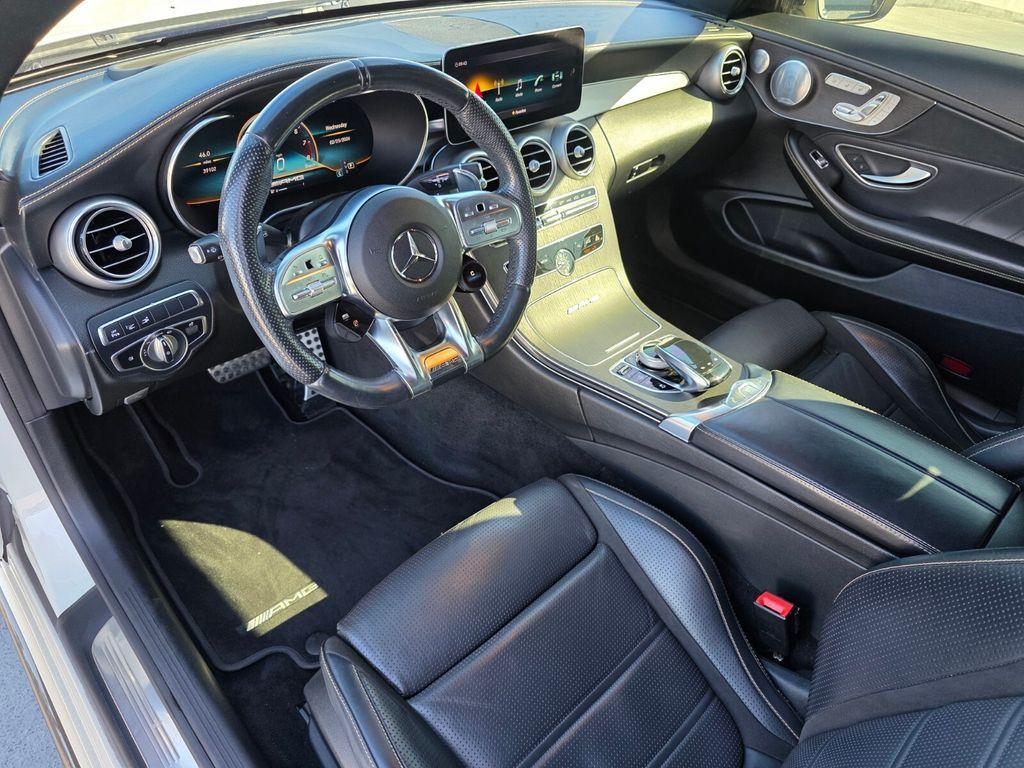 used 2021 Mercedes-Benz AMG C 63 car, priced at $59,995