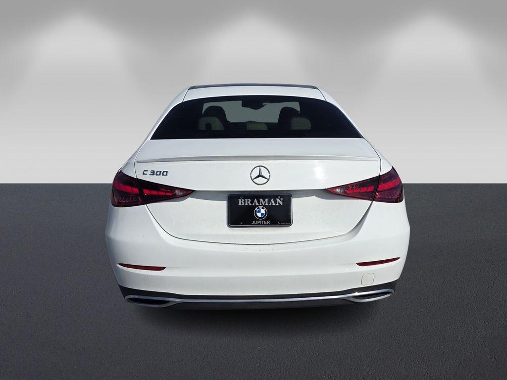 used 2022 Mercedes-Benz C-Class car, priced at $32,200