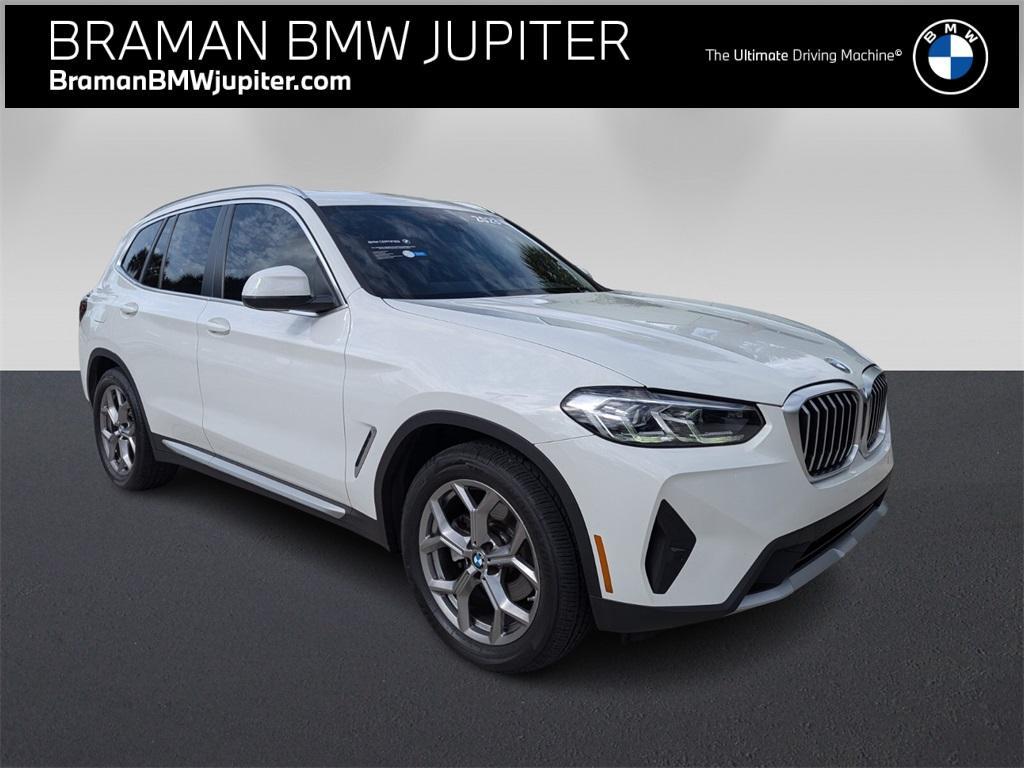 used 2023 BMW X3 car, priced at $38,600