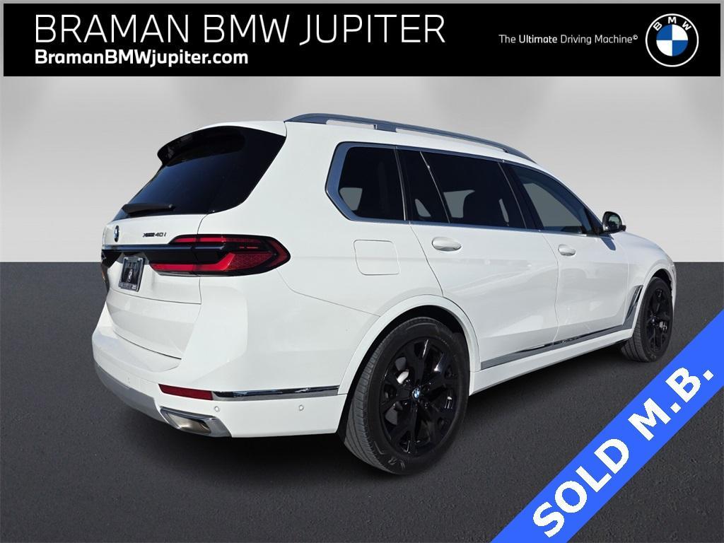 used 2023 BMW X7 car, priced at $54,400