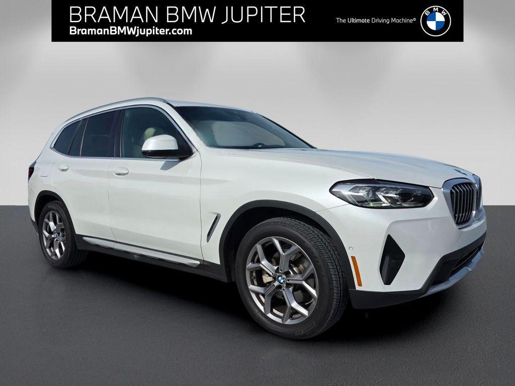 used 2023 BMW X3 car, priced at $38,995