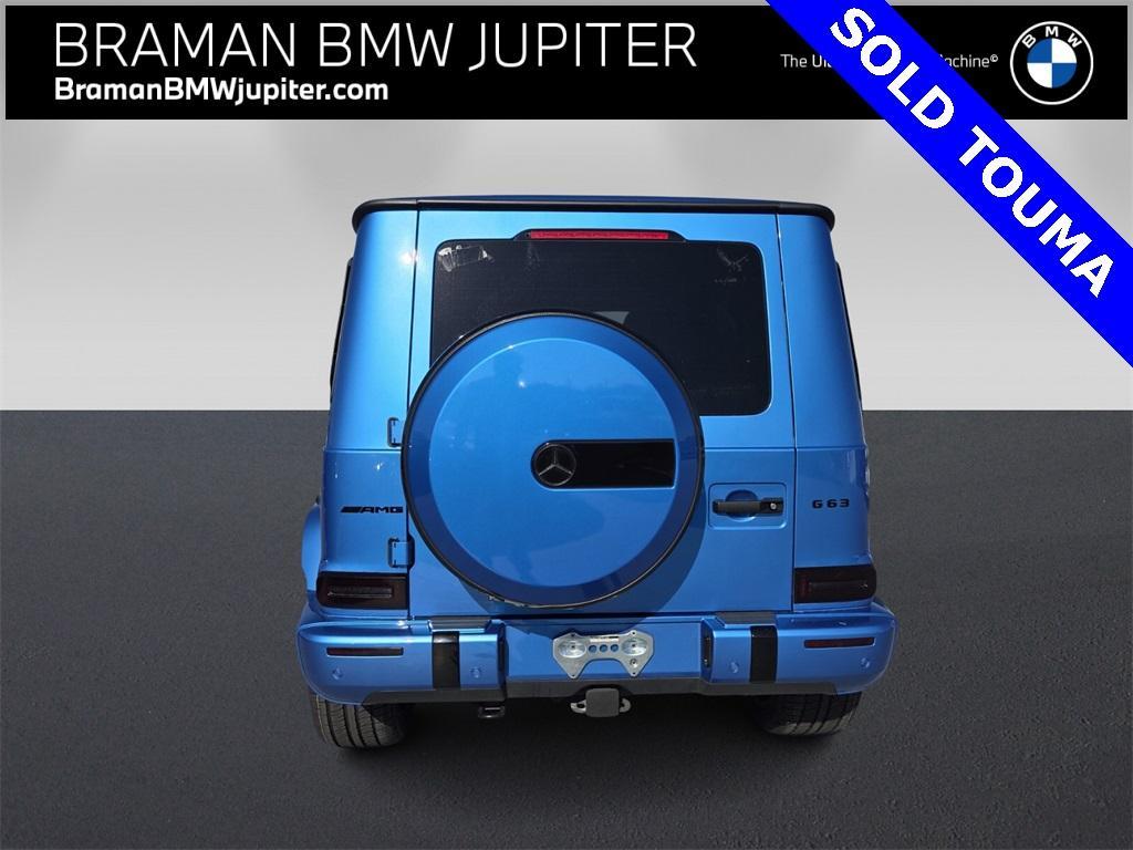used 2023 Mercedes-Benz AMG G 63 car, priced at $169,999