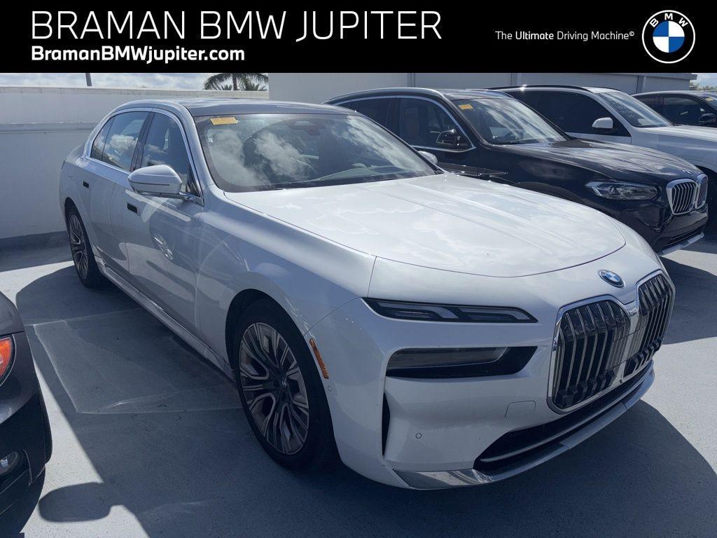 used 2023 BMW i7 car, priced at $68,995