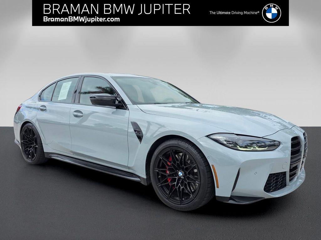 used 2024 BMW M3 car, priced at $83,995