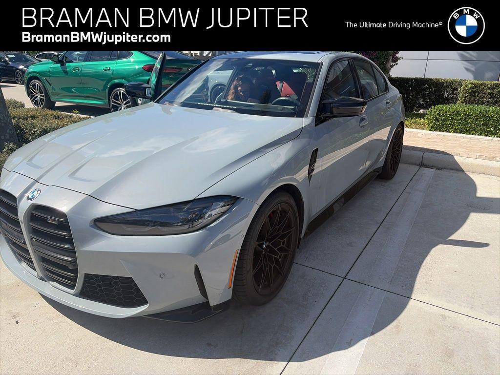 used 2024 BMW M3 car, priced at $83,995