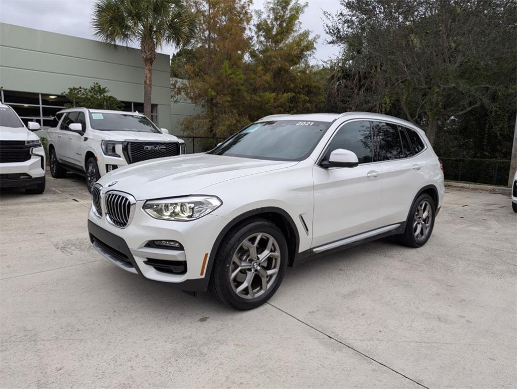 used 2021 BMW X3 car, priced at $25,700