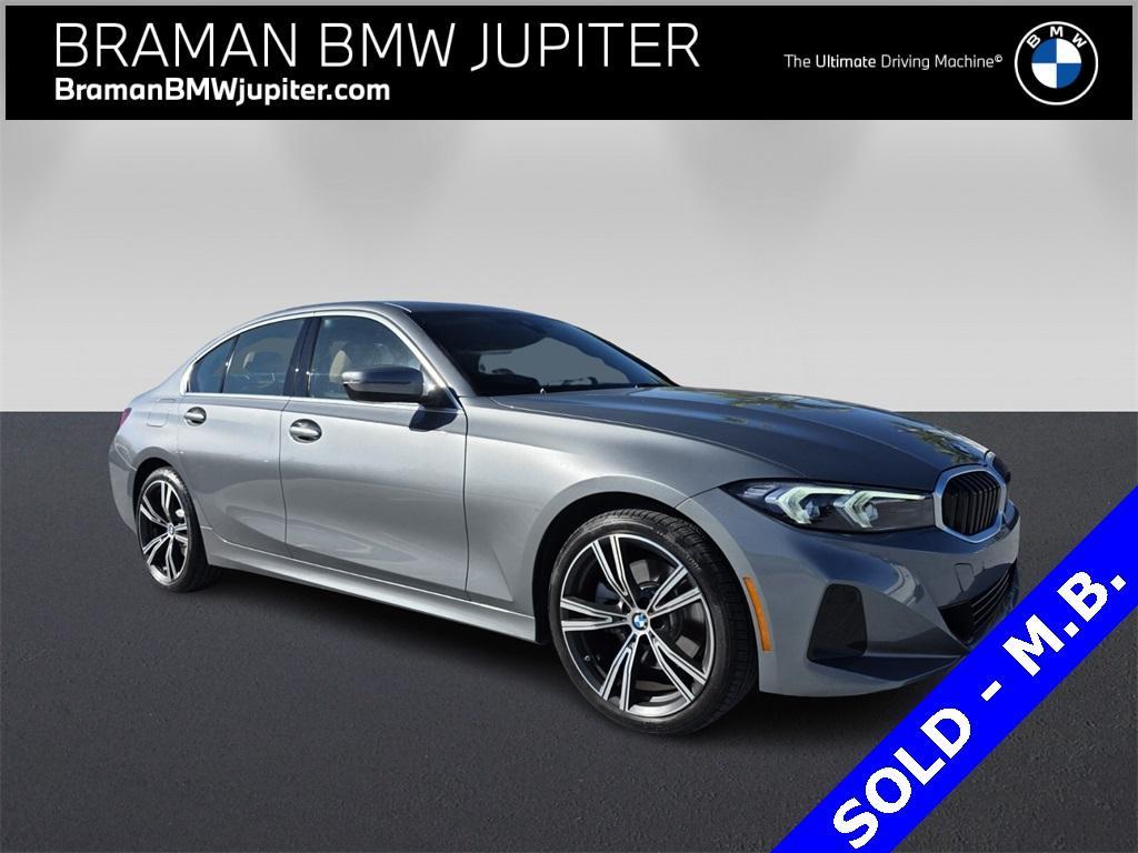 used 2024 BMW 330 car, priced at $37,995