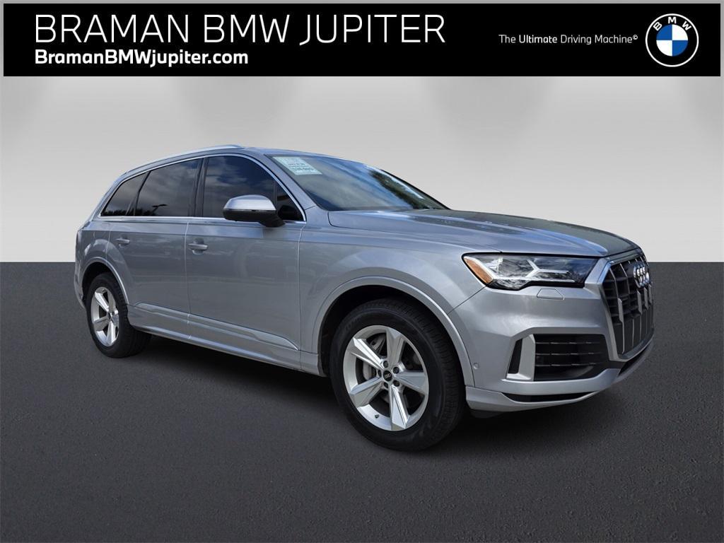 used 2022 Audi Q7 car, priced at $34,995