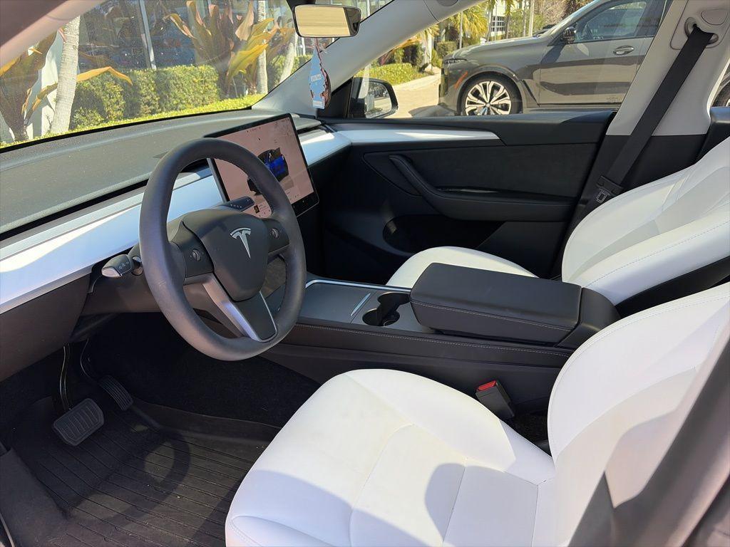 used 2025 Tesla Model Y car, priced at $38,995