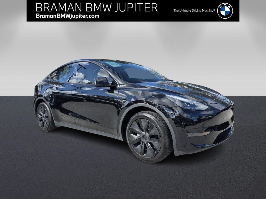 used 2025 Tesla Model Y car, priced at $38,995