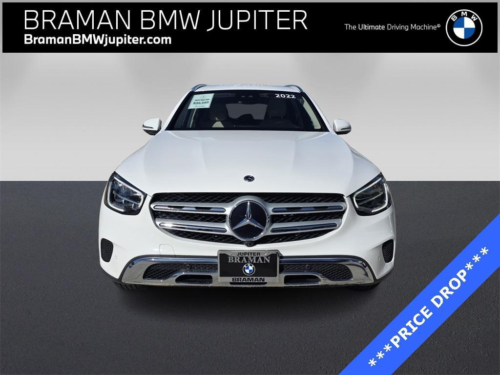 used 2022 Mercedes-Benz GLC 300 car, priced at $27,250