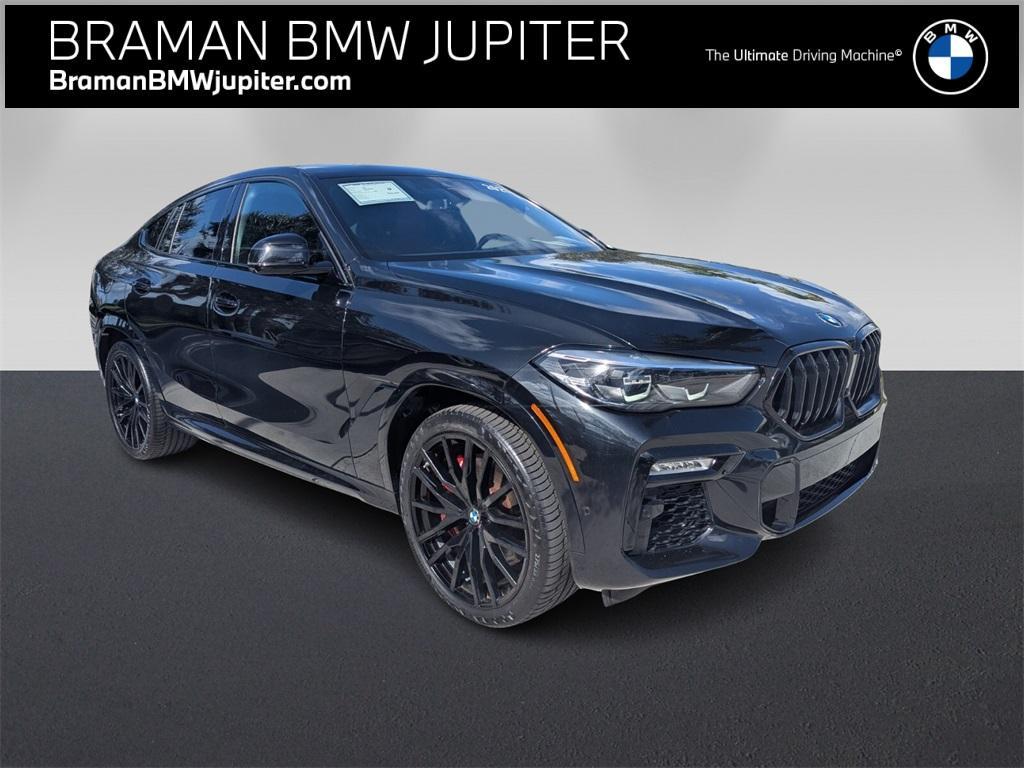 used 2021 BMW X6 car, priced at $51,999