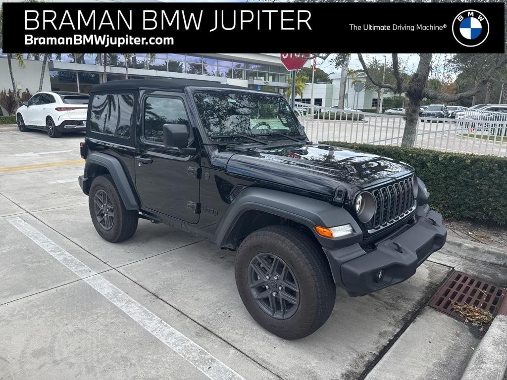 used 2024 Jeep Wrangler car, priced at $33,995