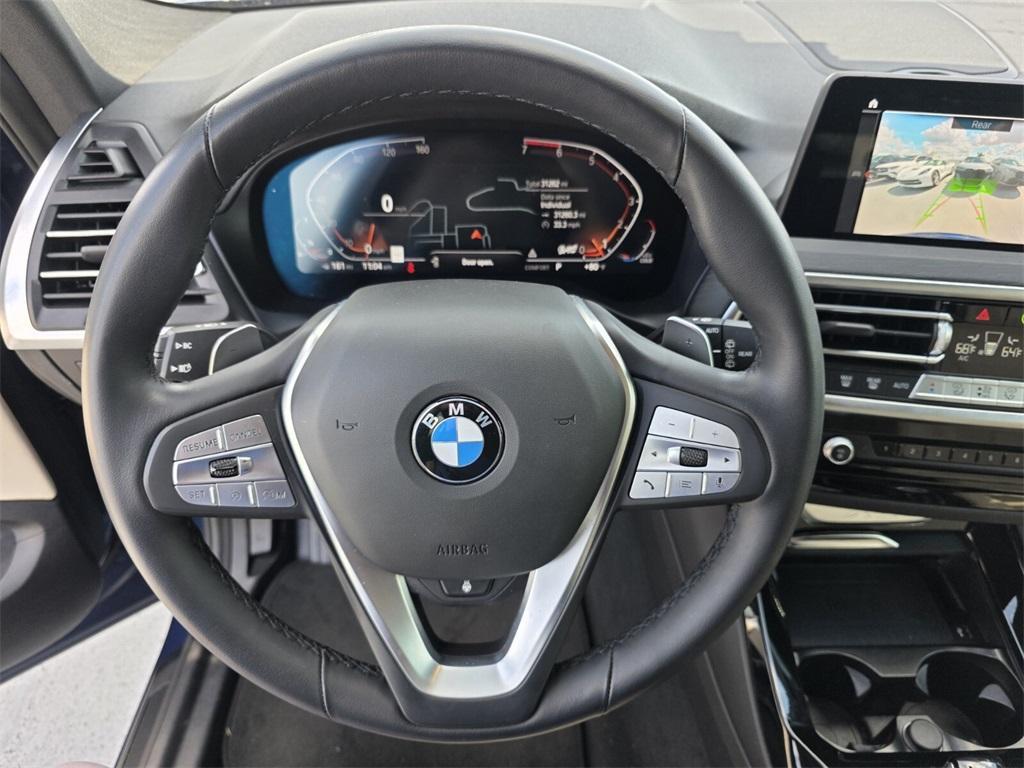 used 2023 BMW X3 car, priced at $34,995