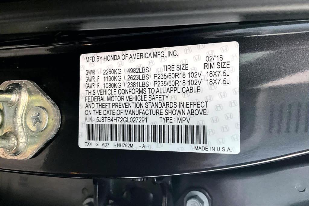 used 2016 Acura RDX car, priced at $15,577