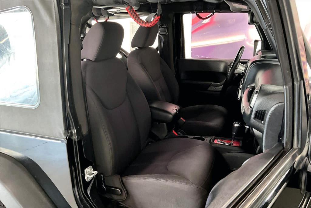 used 2014 Jeep Wrangler car, priced at $17,487