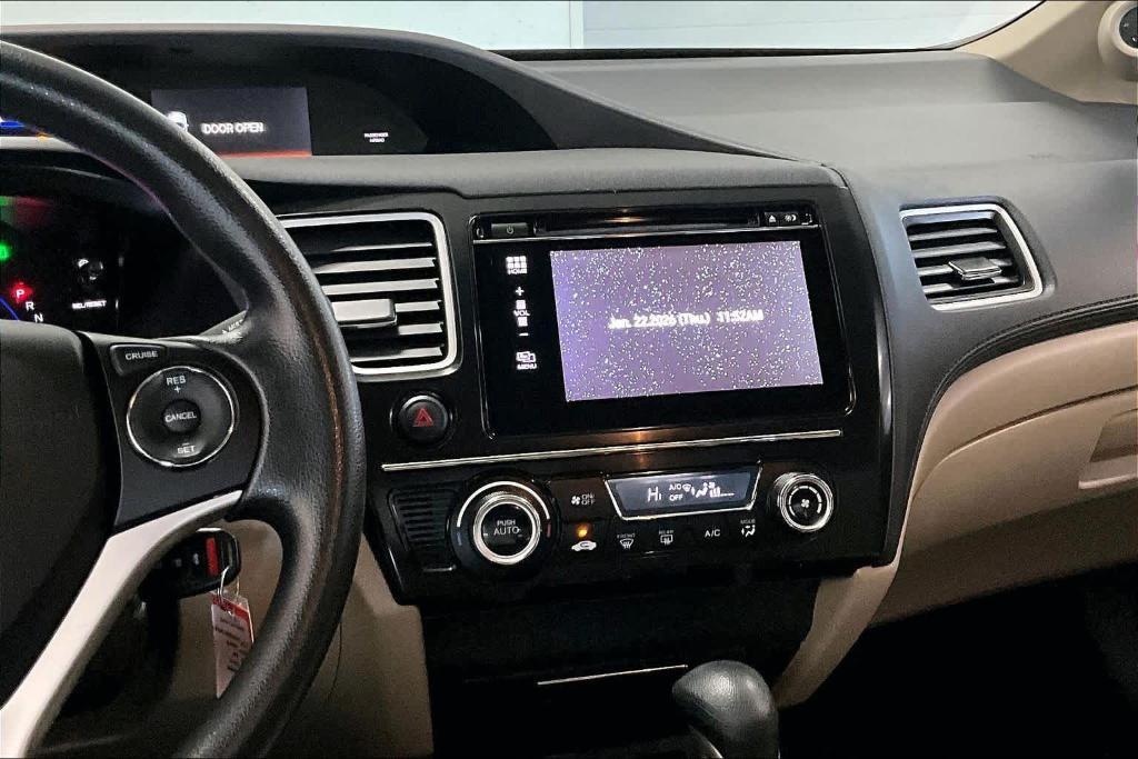 used 2015 Honda Civic car, priced at $15,207