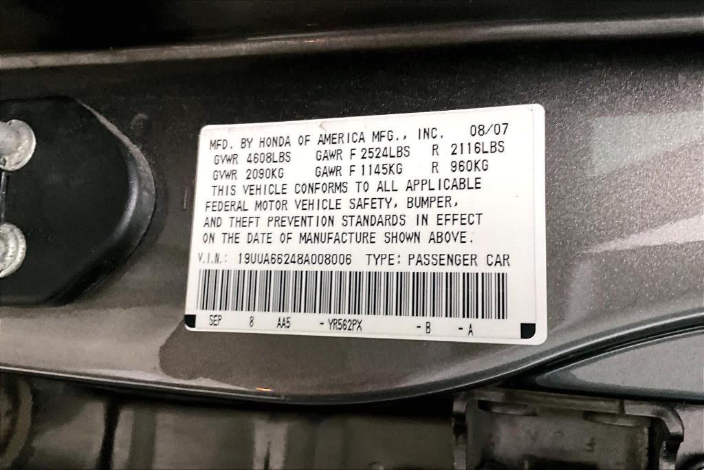 used 2008 Acura TL car, priced at $7,687