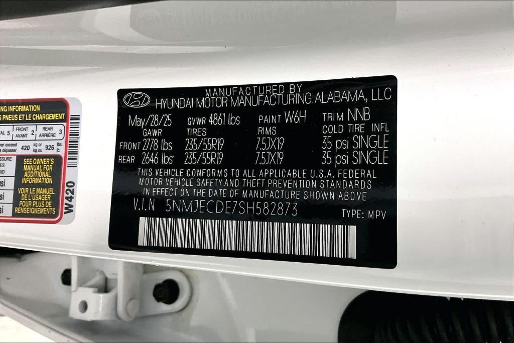 used 2025 Hyundai Tucson car, priced at $33,857