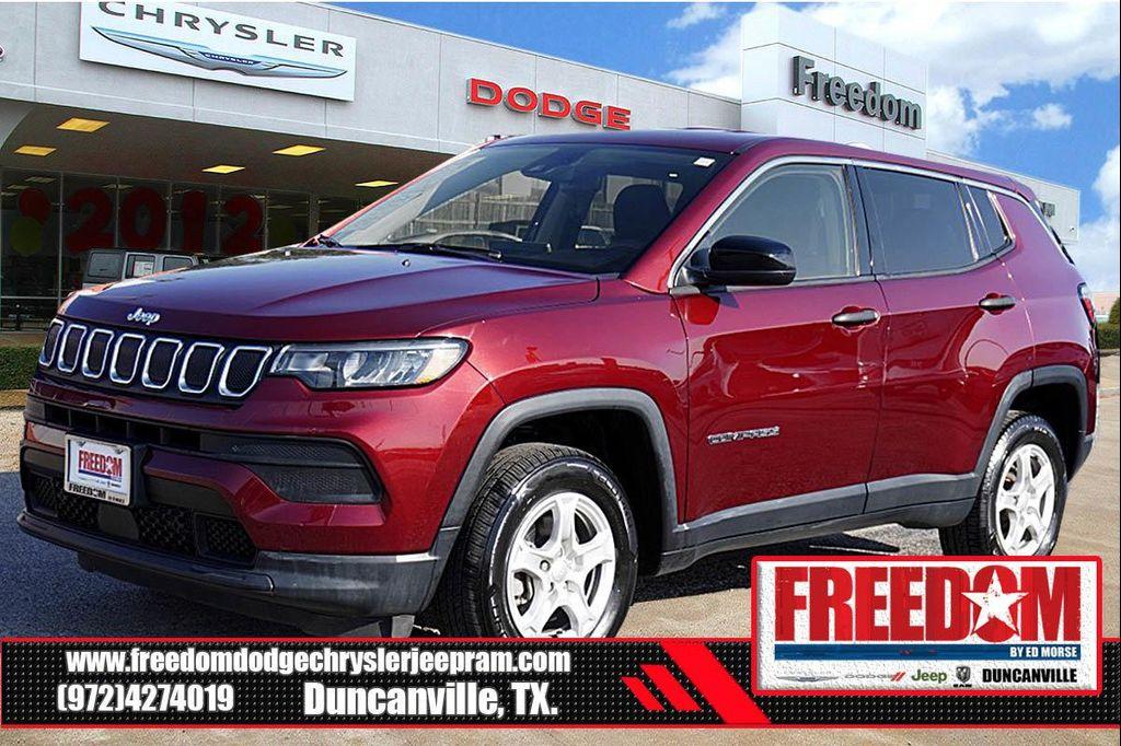 used 2022 Jeep Compass car, priced at $20,902