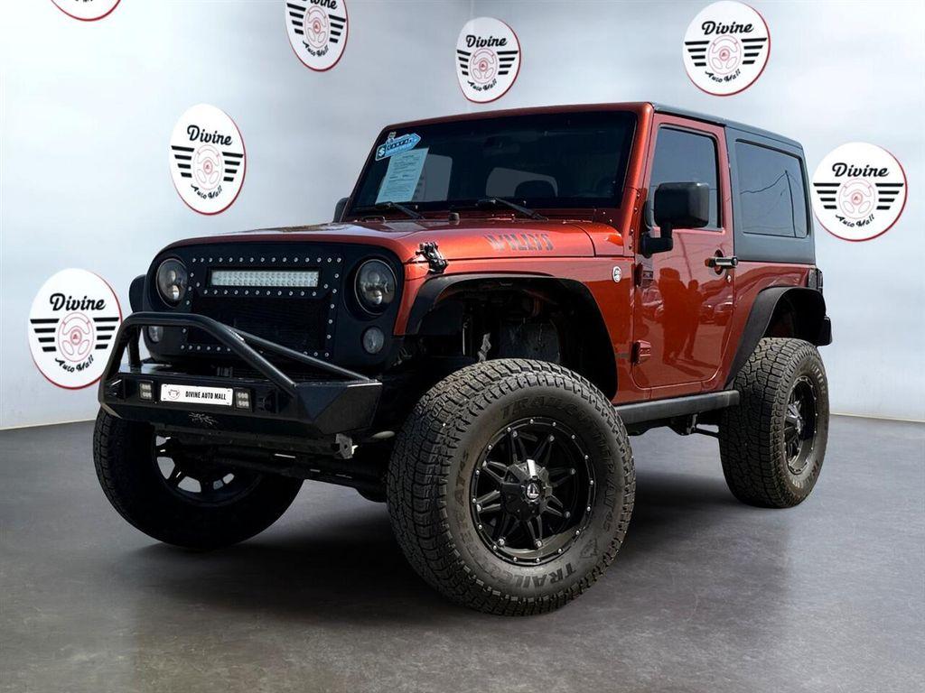 used 2014 Jeep Wrangler car, priced at $14,399