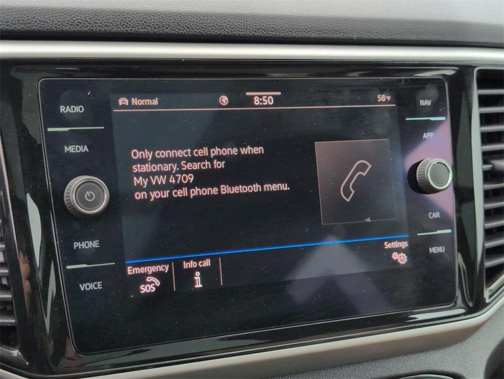 used 2022 Volkswagen Atlas Cross Sport car, priced at $25,000