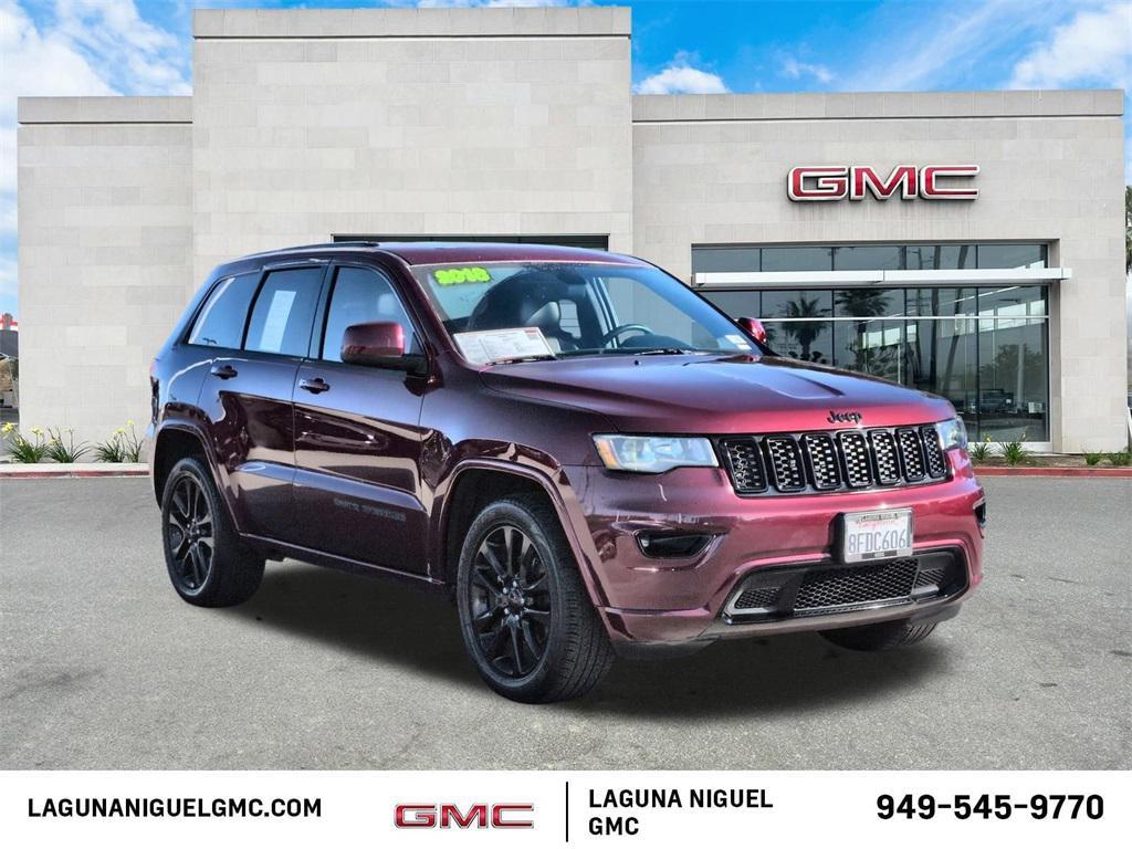 used 2018 Jeep Grand Cherokee car, priced at $16,498