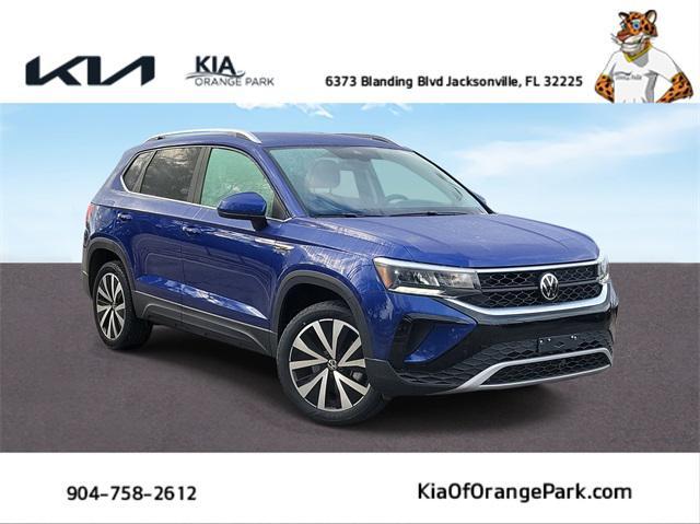 used 2024 Volkswagen Taos car, priced at $17,600