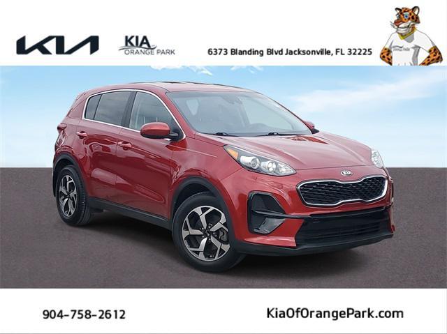 used 2021 Kia Sportage car, priced at $15,000