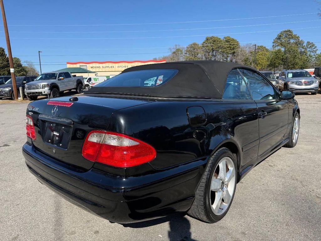 used 2002 Mercedes-Benz CLK-Class car, priced at $4,997
