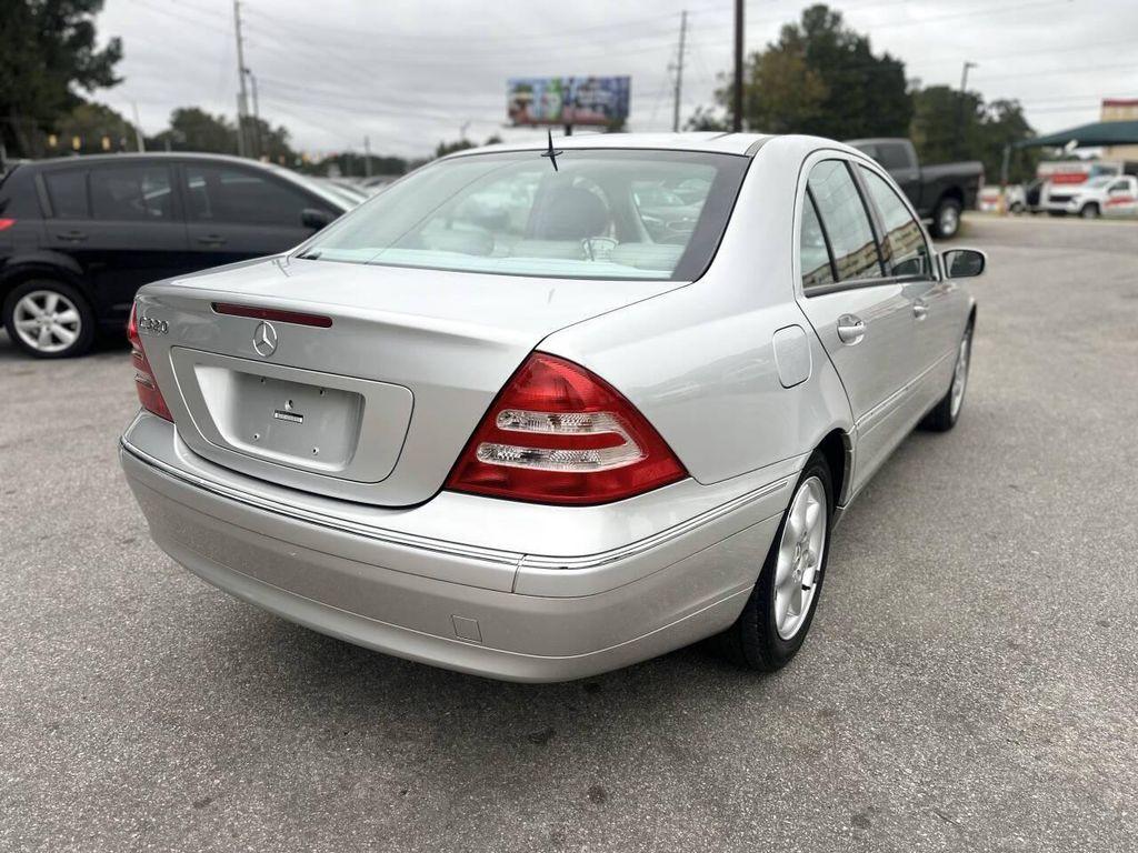 used 2002 Mercedes-Benz C-Class car, priced at $4,300
