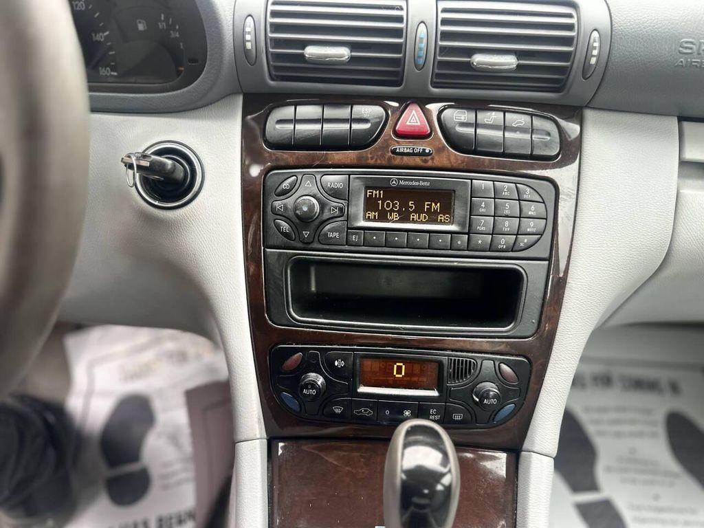 used 2002 Mercedes-Benz C-Class car, priced at $4,300