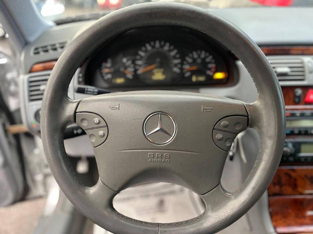 used 2001 Mercedes-Benz E-Class car, priced at $3,998