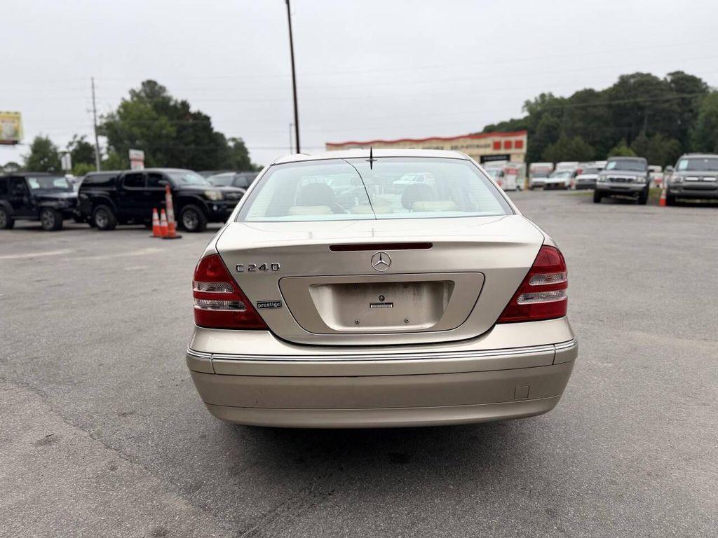 used 2002 Mercedes-Benz C-Class car, priced at $5,500