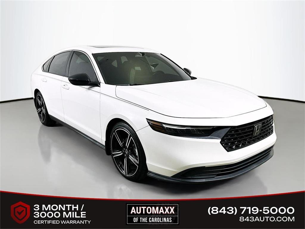 used 2023 Honda Accord Hybrid car, priced at $22,999