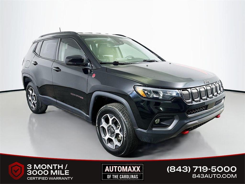 used 2022 Jeep Compass car, priced at $22,161