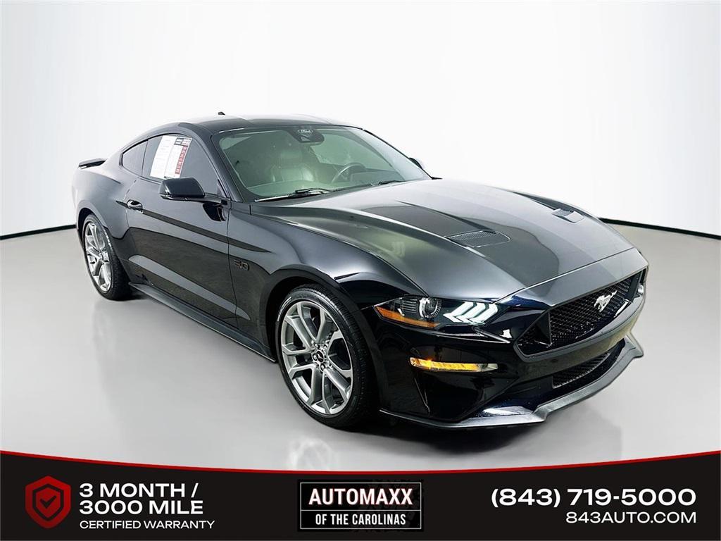 used 2021 Ford Mustang car, priced at $37,618