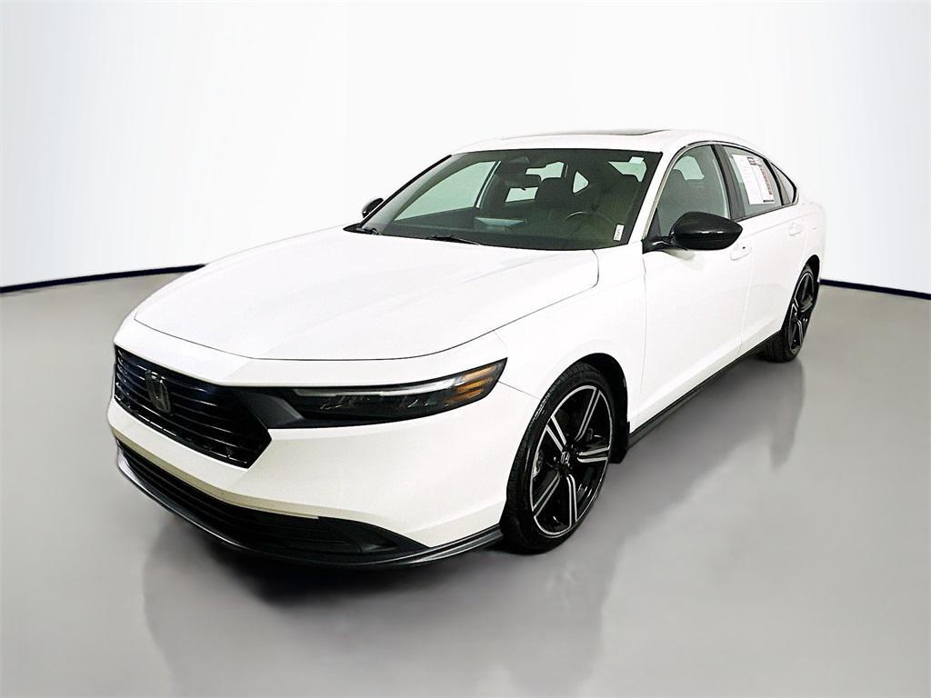 used 2023 Honda Accord Hybrid car, priced at $23,900