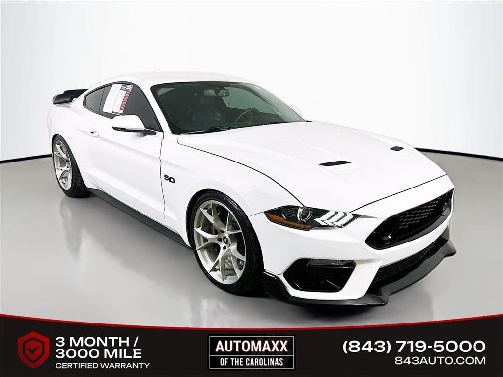 used 2020 Ford Mustang car, priced at $36,387