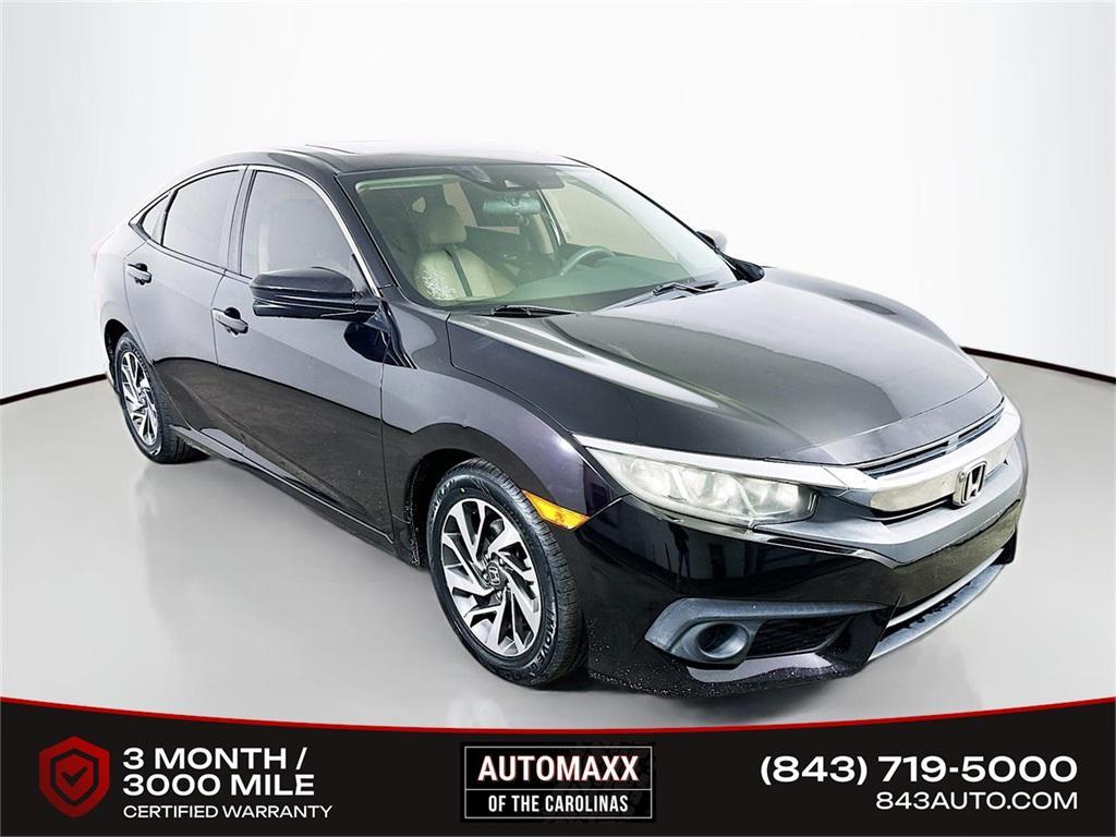 used 2016 Honda Civic car, priced at $14,363