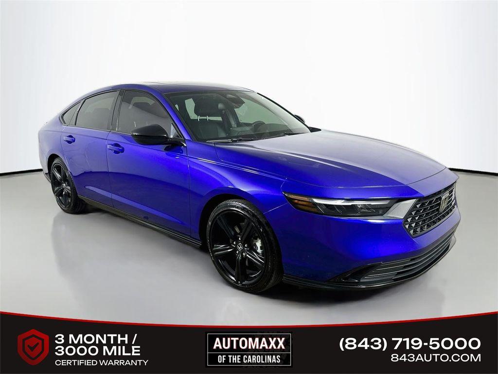 used 2024 Honda Accord Hybrid car, priced at $26,768
