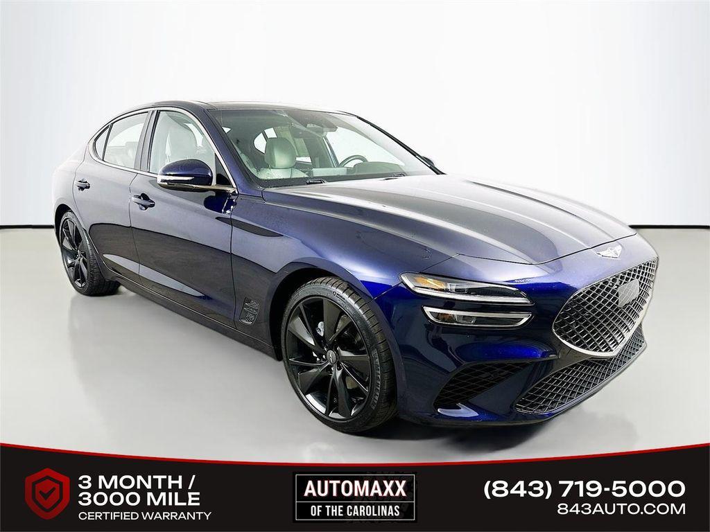 used 2023 Genesis G70 car, priced at $28,788