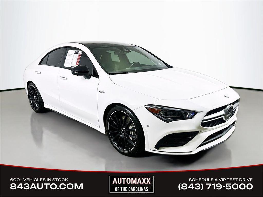used 2023 Mercedes-Benz AMG CLA 35 car, priced at $35,292