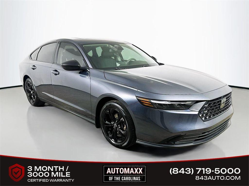 used 2025 Honda Accord car, priced at $28,373