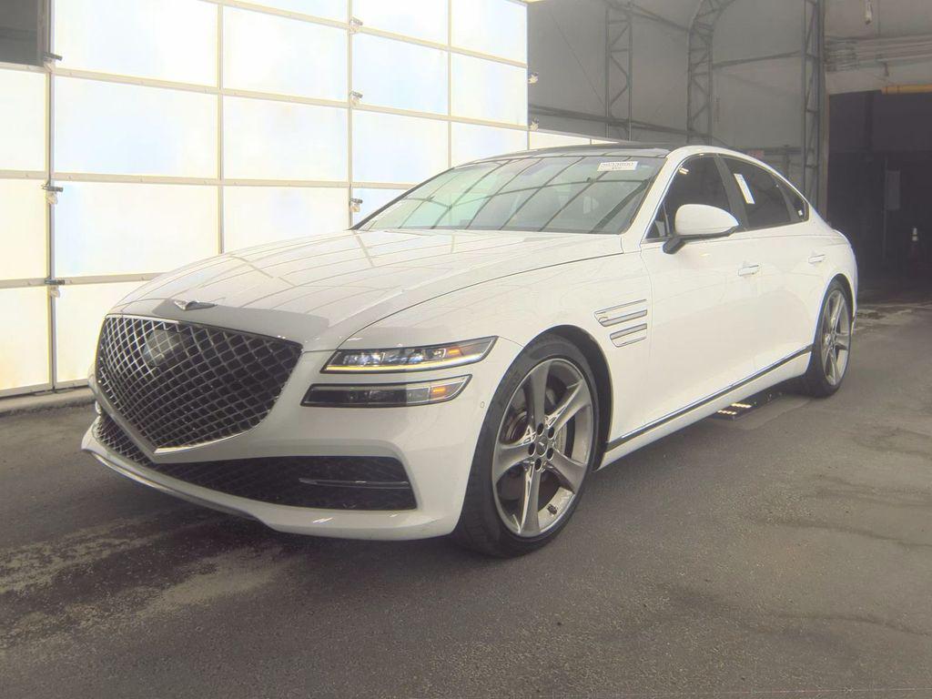used 2021 Genesis G80 car, priced at $31,367